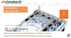Desktop Screenshot of cimatech.com