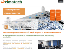 Tablet Screenshot of cimatech.com